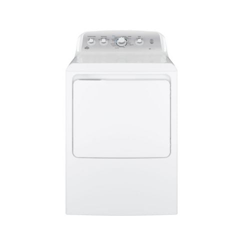 GE® 7.2 cu. ft. Capacity aluminized alloy drum Electric Dryer with Sensor Dry