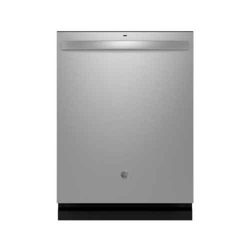 GE® ENERGY STAR® Fingerprint Resistant Top Control with Stainless Steel Interior Dishwasher with Sanitize Cycle