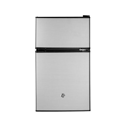 GE® ENERGY STAR® Double-Door Compact Refrigerator