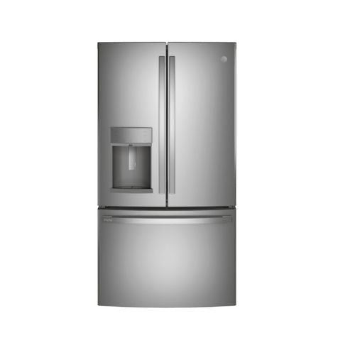 GE Profile™ Series ENERGY STAR® 22.1 Cu. Ft. Counter-Depth Fingerprint Resistant French-Door Refrigerator with Hands-Free AutoFill