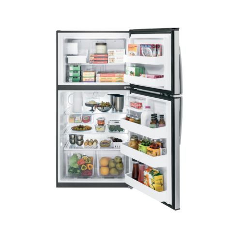 GE® ENERGY STAR® 21.1 Cu. Ft. Top-Freezer Refrigerator