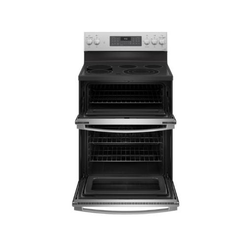 GE Profile™ 30" Smart Free-Standing Electric Double Oven Convection Range with No Preheat Air Fry