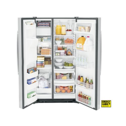 GE® 25.3 Cu. Ft. Side-By-Side Refrigerator