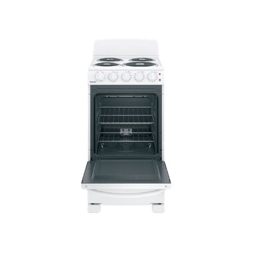 HOTPOINT® 20" ELECTRIC FREE-STANDING FRONT-CONTROL ELECTRIC RANGE