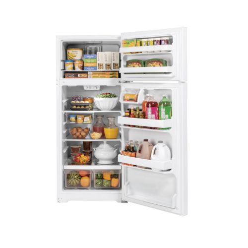 GE® ENERGY STAR® 16.6 Cu. Ft. Top-Freezer Refrigerator