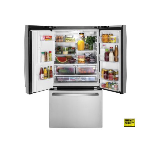 GE® ENERGY STAR® 25.7 Cu. Ft. Fingerprint Resistant French-Door Refrigerator