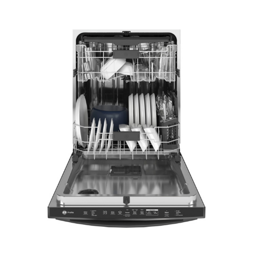 GE Profile™ ENERGY STAR® Fingerprint Resistant Top Control with Stainless Steel Interior Dishwasher with Sanitize Cycle & Twin Turbo Dry Boost