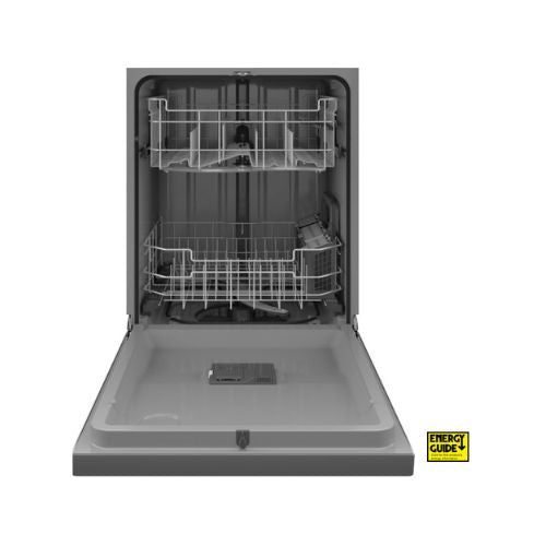 GE® ENERGY STAR® Front Control with Plastic Interior Dishwasher with Sanitize Cycle & Dry Boost