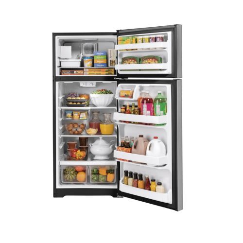 GE® ENERGY STAR® 17.5 Cu. Ft. Top-Freezer Refrigerator