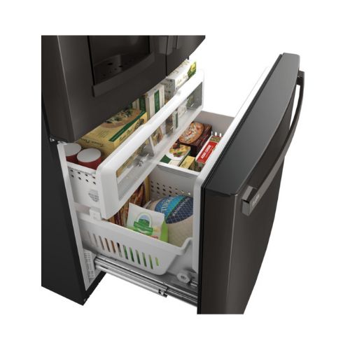 GE Profile™ Series ENERGY STAR® 22.1 Cu. Ft. Counter-Depth French-Door Refrigerator with Hands-Free AutoFill