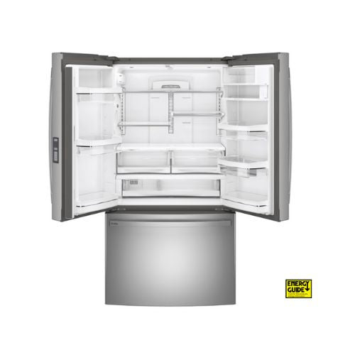 GE Profile™ ENERGY STAR® 23.1 Cu. Ft. Counter-Depth Fingerprint Resistant French-Door Refrigerator