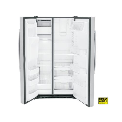 GE® 25.3 Cu. Ft. Side-By-Side Refrigerator