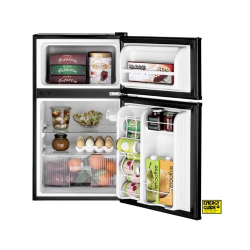 GE® ENERGY STAR® Double-Door Compact Refrigerator