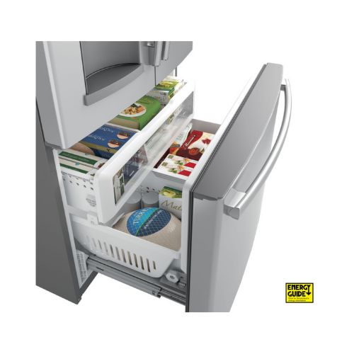 GE® ENERGY STAR® 27.7 Cu. Ft. Fingerprint Resistant French-Door Refrigerator