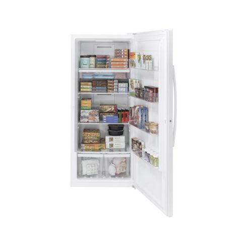 GE® ENERGY STAR® 21.3 Cu. Ft. Frost-Free Garage Ready Upright Freezer