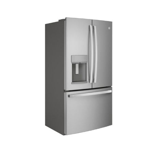 GE Profile™ Series ENERGY STAR® 22.1 Cu. Ft. Counter-Depth Fingerprint Resistant French-Door Refrigerator with Hands-Free AutoFill