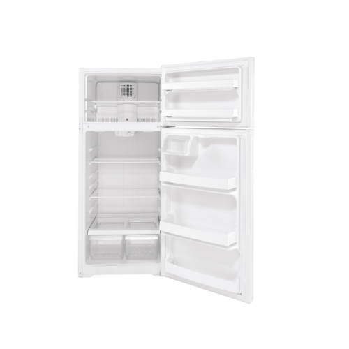 HOTPOINT® 17.5 CU. FT. RECESSED HANDLE TOP-FREEZER REFRIGERATOR