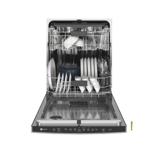 GE Profile™ ENERGY STAR® Fingerprint Resistant Top Control with Stainless Steel Interior Dishwasher with Sanitize Cycle & Dry Boost with Fan Assist