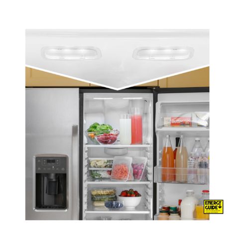 GE® 25.3 Cu. Ft. Side-By-Side Refrigerator