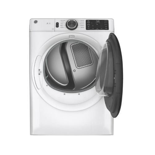 GE® ENERGY STAR® 7.8 cu. ft. Capacity Smart Front Load Gas Dryer with Sanitize Cycle