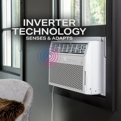 GE Profile™ ENERGY STAR® 12,000 BTU Inverter Smart Ultra Quiet Window Air Conditioner for Large Rooms up to 550 sq. ft.