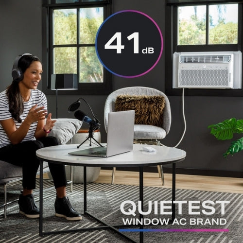 GE Profile™ ENERGY STAR® 13,500 BTU Inverter Smart Ultra Quiet Window Air Conditioner for Large Rooms up to 700 sq. ft.