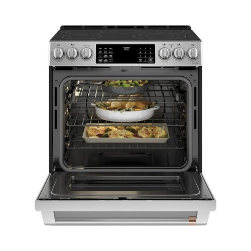 Café™ 30" Smart Slide-In, Front-Control, Radiant and Convection Range