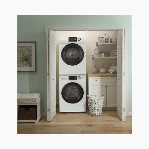 GE® ENERGY STAR® 24" 4.3 Cu.Ft. Front Load Vented Electric Dryer with Stainless Steel Basket