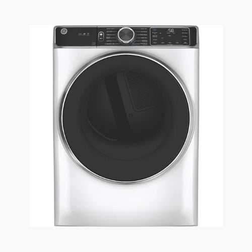 GE® ENERGY STAR® 7.8 cu. ft. Capacity Smart Front Load Electric Dryer with Steam and Sanitize Cycle