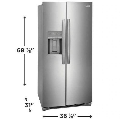 Frigidaire Gallery 22.3 Cu. Ft. 36" Counter Depth Side by Side Refrigerator