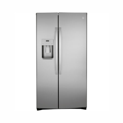 GE® 25.1 Cu. Ft. Fingerprint Resistant Side-By-Side Refrigerator