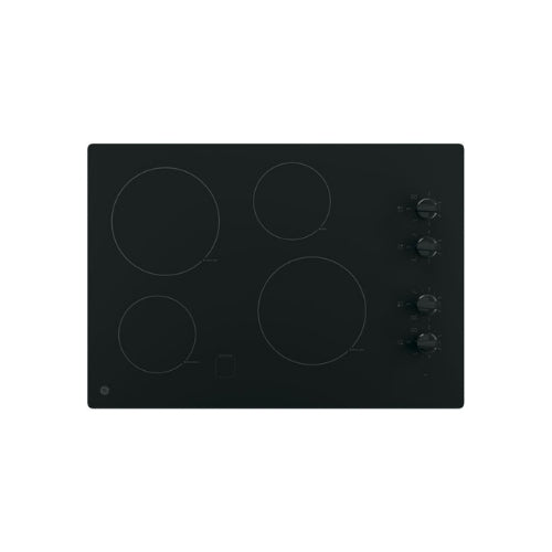 GE® 30" Built-In Knob Control Electric Cooktop