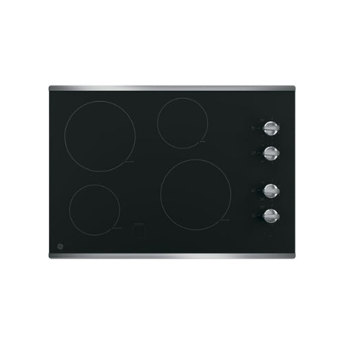 GE® 30" Built-In Knob Control Electric Cooktop