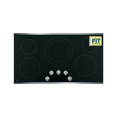 GE® 36" Built-In Knob Control Electric Cooktop