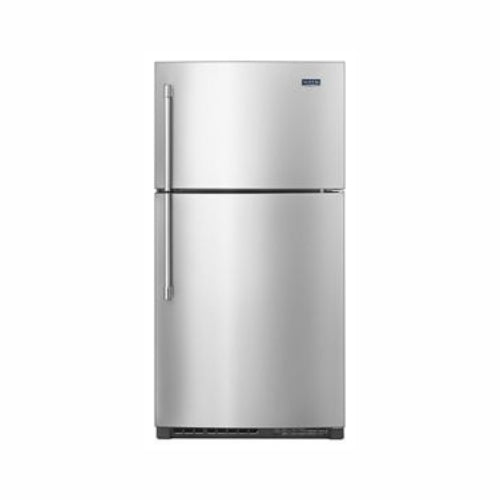 Maytag 33-Inch Wide Top Freezer Refrigerator with EvenAir™ Cooling Tower- 21 Cu. Ft.