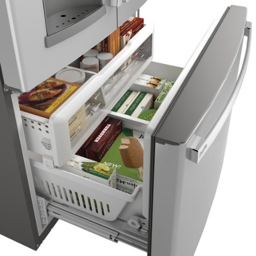 GE Profile™ Series ENERGY STAR® 27.7 Cu. Ft. Fingerprint Resistant French-Door Refrigerator with Hands-Free AutoFill