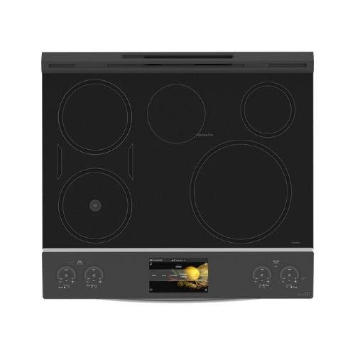 GE Profile™ 30" Smart Slide-In Front-Control Induction Fingerprint Resistant Range with In Oven Camera