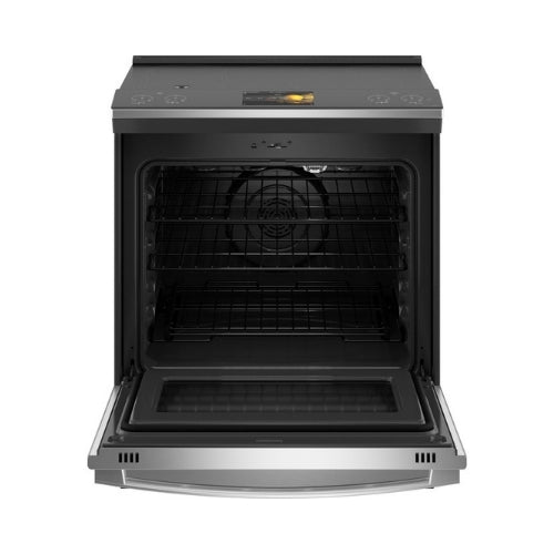 GE Profile™ 30" Smart Slide-In Front-Control Induction Fingerprint Resistant Range with In Oven Camera