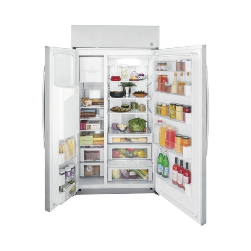 GE Profile™ Series 42" Smart Built-In Side-by-Side Refrigerator with Dispenser