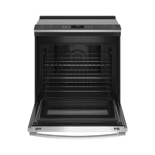 GE Profile™ 30" Smart Slide-In Electric Convection Fingerprint Resistant Range with No Preheat Air Fry