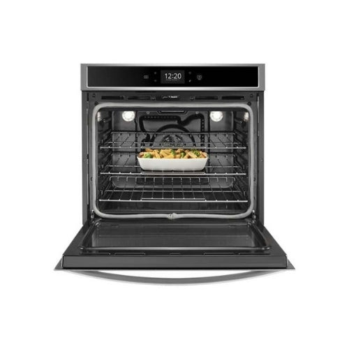 Whirlpool 5.0 cu. ft. Smart Single Convection Wall Oven with Air Fry, when Connected