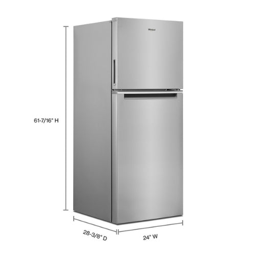 Whirlpool 24-inch Wide Small Space Top-Freezer Refrigerator - 11.6 cu. ft.